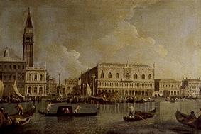 Dogenpalast und Piazzetta di San Marco vom Canale Grande aus. from Bernardo Bellotto