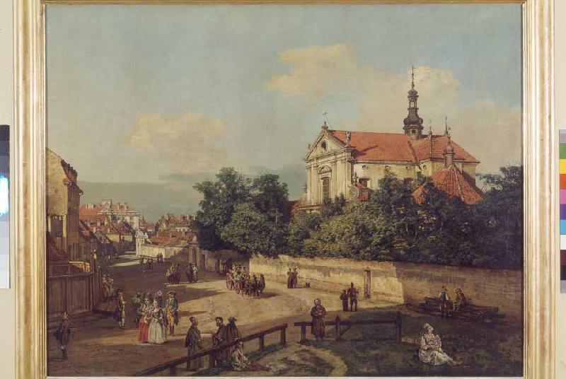 Die Senatorenstrasse in Warschau. from Bernardo Bellotto