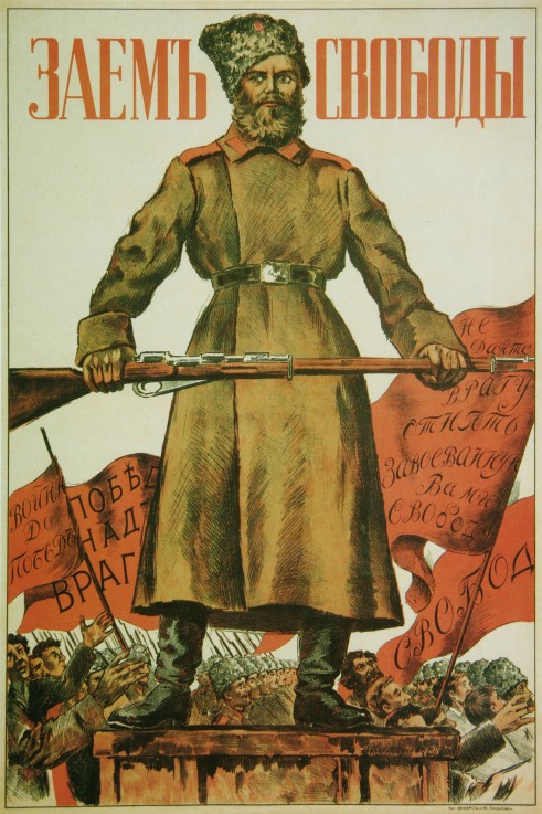 The Freedom Loan (Poster) from Boris Michailowitsch Kustodiew