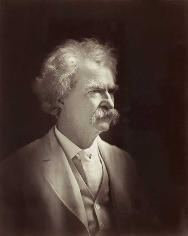 Porträt von Mark Twain, 1907 from Bradley