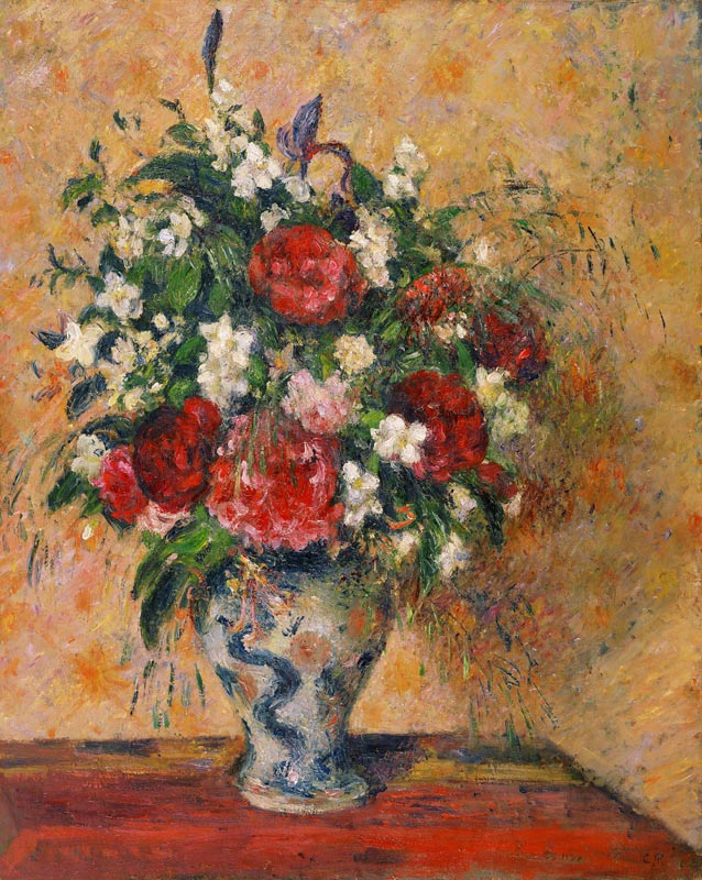 Blumen in einer Vase from Camille Pissarro