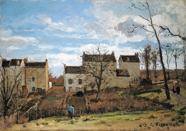 Frühling in Pontoise from Camille Pissarro