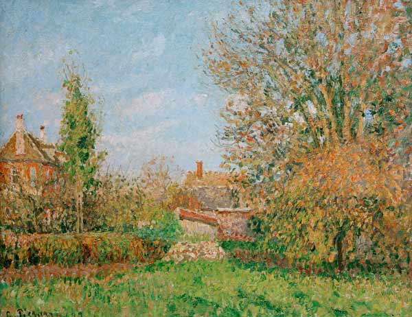 Herbst in Eragny from Camille Pissarro