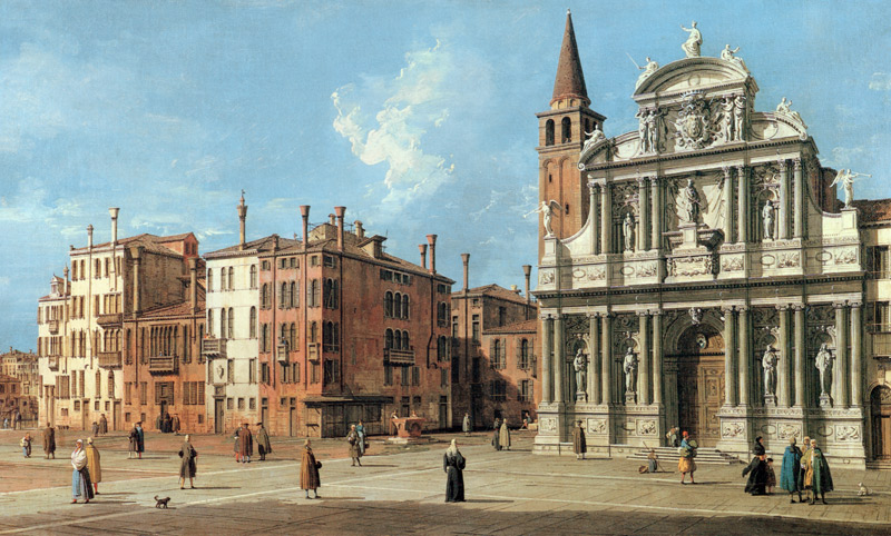 S. Maria Zobenigo from Giovanni Antonio Canal (Canaletto)