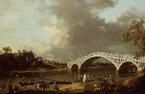 The Old Walton Bridge from Giovanni Antonio Canal (Canaletto)