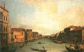 Der Canal Grande vom Palazzo Balbi