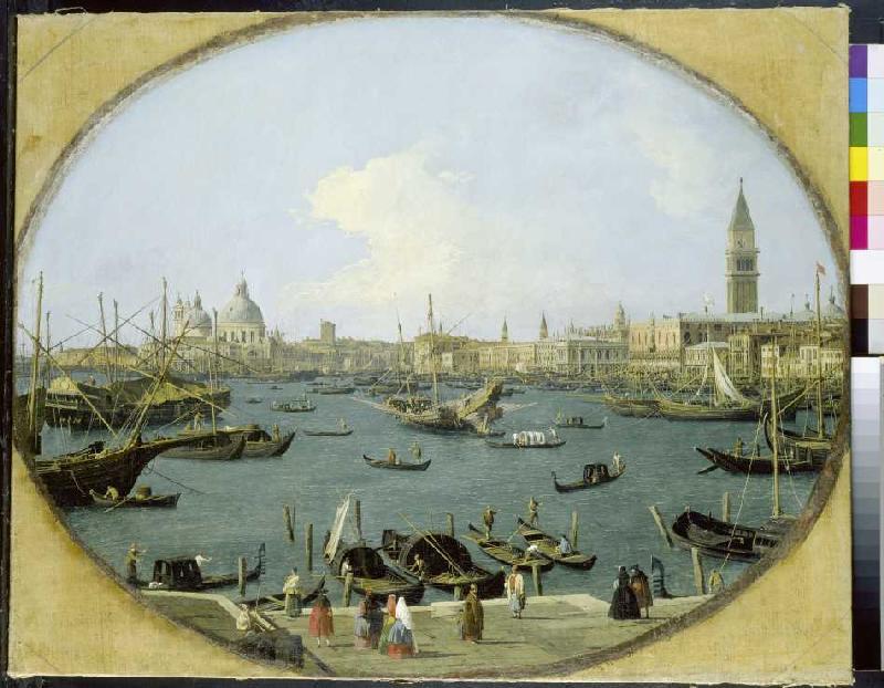 Venedig, von S.Giorgio Maggiore aus gesehen from Giovanni Antonio Canal (Canaletto)