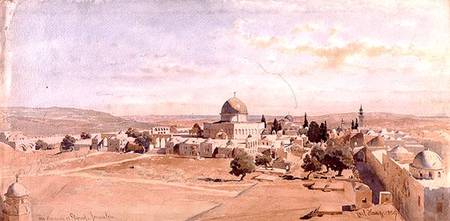 'The Haraam es Shereef, Jerusalem' from Carl Haag