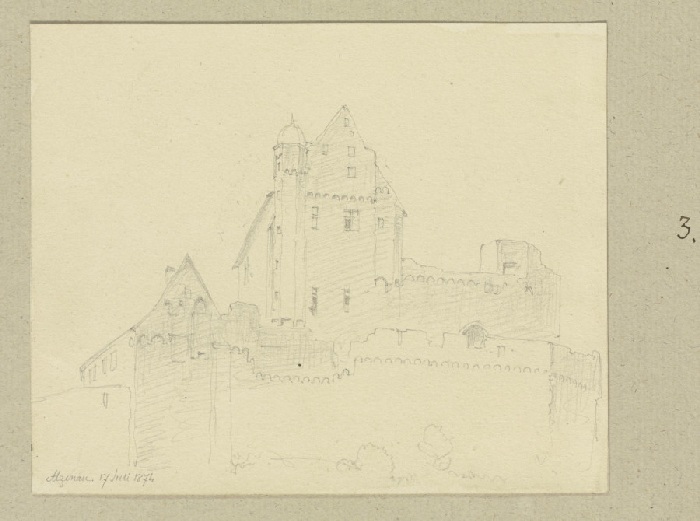 Burg Alzenau from Carl Theodor Reiffenstein