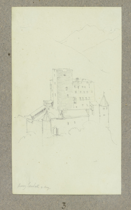 Burg Landeck from Carl Theodor Reiffenstein