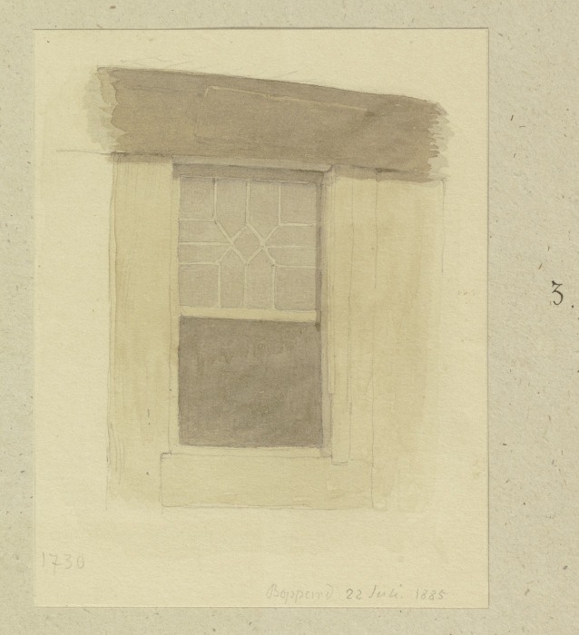 Fenster in Boppard from Carl Theodor Reiffenstein