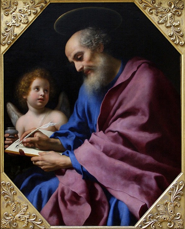 Saint Matthew the Evangelist from Carlo Dolci