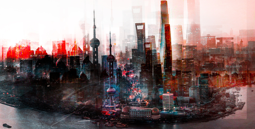Shanghai im Morgengrauen from Carmine Chiriaco