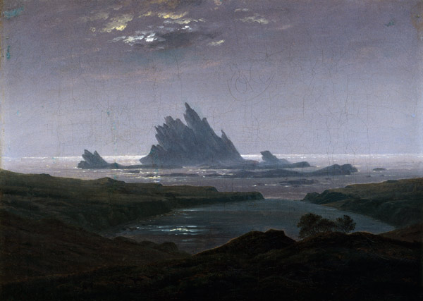 Felsenriff am Meeresstrand from Caspar David Friedrich