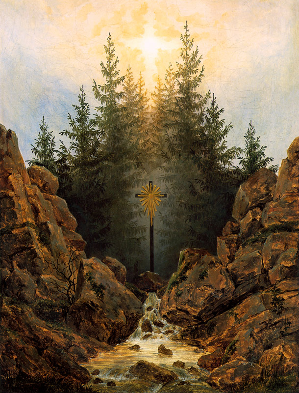 Kreuz im Walde from Caspar David Friedrich