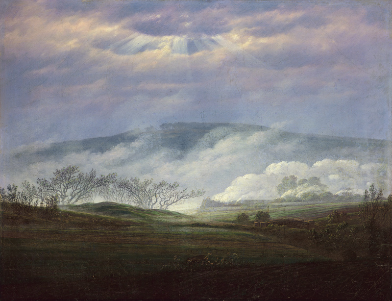 Nebel im Elbtal from Caspar David Friedrich