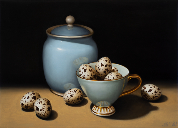 Still Life with Duck Egg Blue from Catherine  Abel