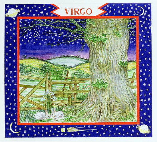 Virgo (w/c on paper)  from Catherine  Bradbury
