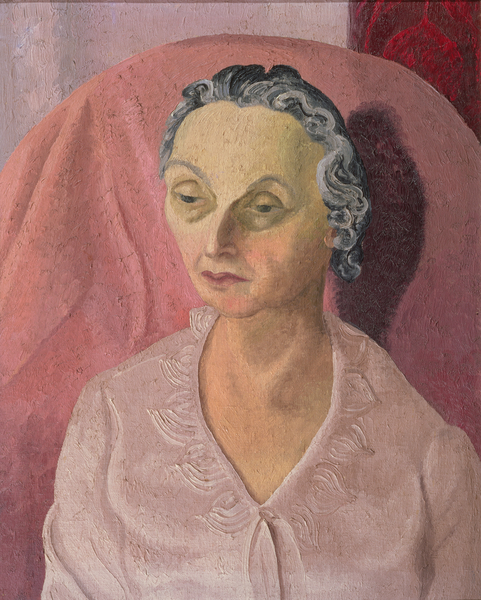 Portrait of Mrs. R.A. Gorer from Cedric Morris