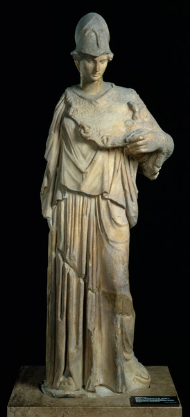 Athene, nach einer Originalskulptur from Cephisodote