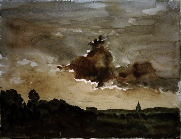 Ch.-F.Daubigny, Sunset from Charles-François Daubigny