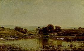 An einem kleinen See from Charles-François Daubigny