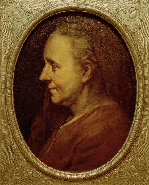 Ch.Le Brun, Bildnis einer alten Frau from Charles Le Brun