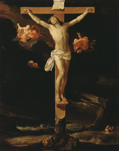 Christus am Kreuz. from Charles Le Brun