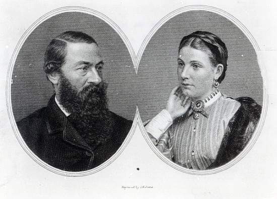 Sir Samuel and Lady Florence Baker from Charles Henry Jeens