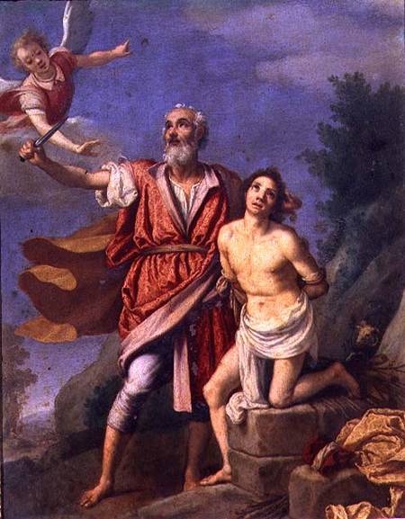 The Sacrifice of Isaac from Chimenti Jacopo Empoli
