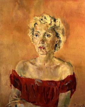 Porträt von Frau. Annavis, 1948