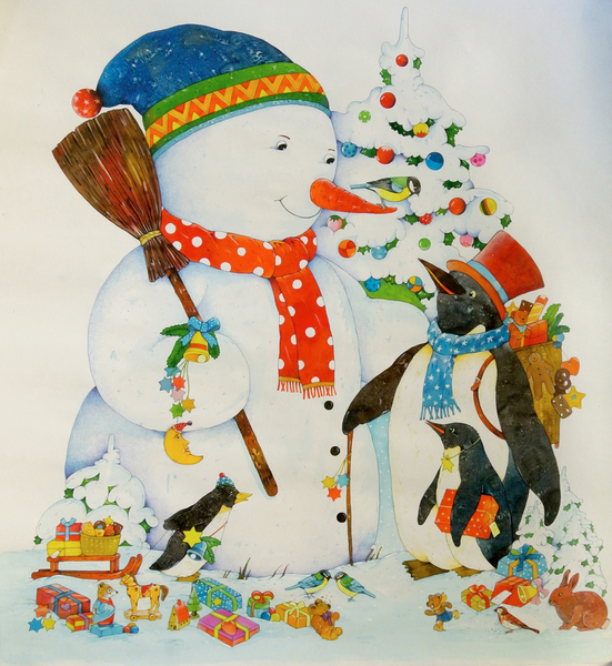 Snowman and Penguin from Christian  Kaempf