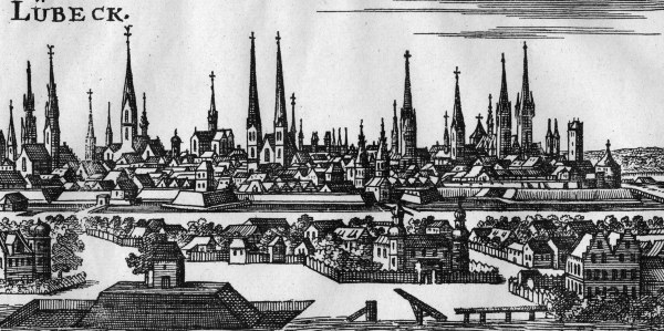 Ansicht der Stadt Lübeck from Christian Riegel