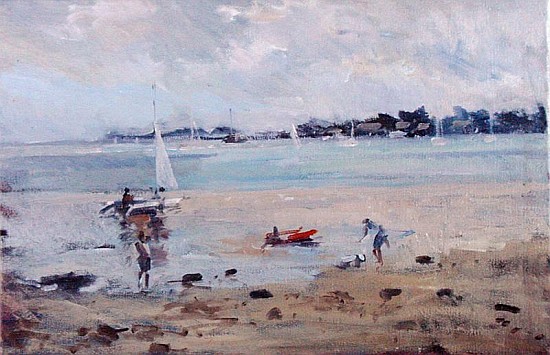 Water''s Edge - Morbihan (oil on canvas)  from Christopher  Glanville
