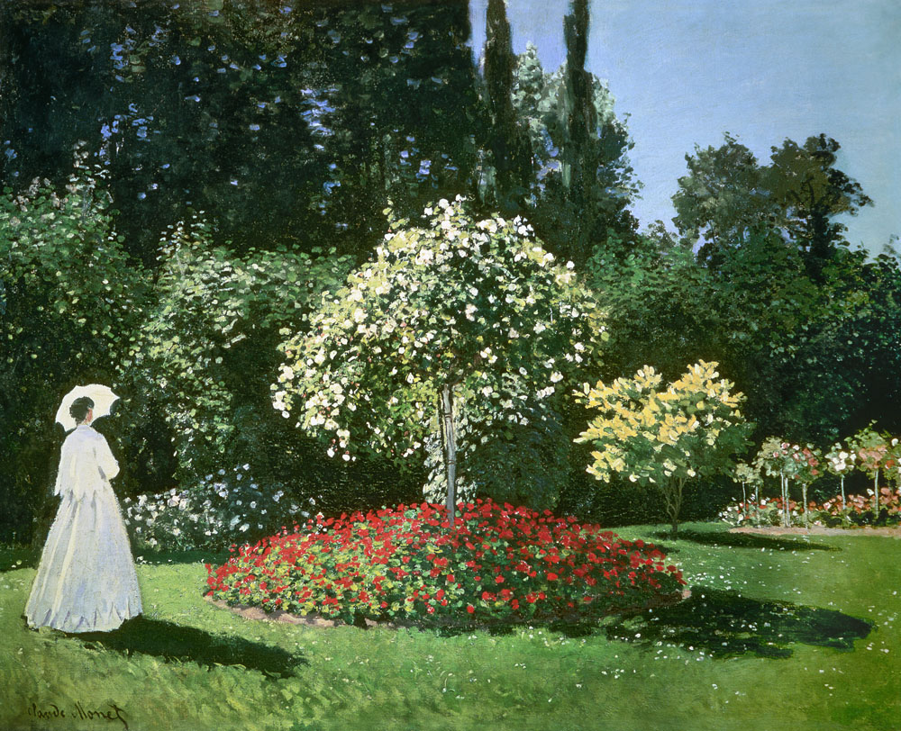 Dame im Garten from Claude Monet