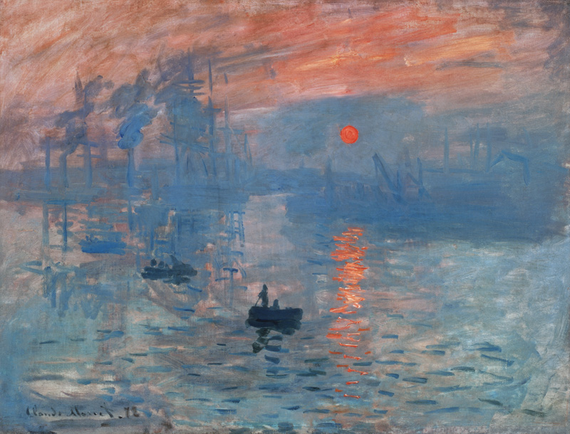 Impression, aufgehende Sonne from Claude Monet