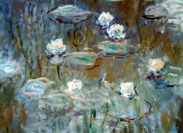 Nymphéas. (Ausschnitt) from Claude Monet