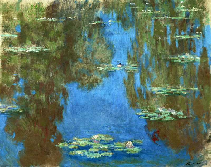 Seerosen I from Claude Monet