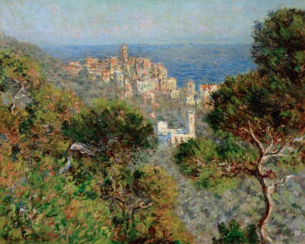 Blick auf Bordighera from Claude Monet