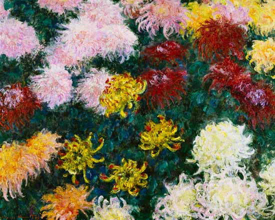 Chrysanthemen from Claude Monet