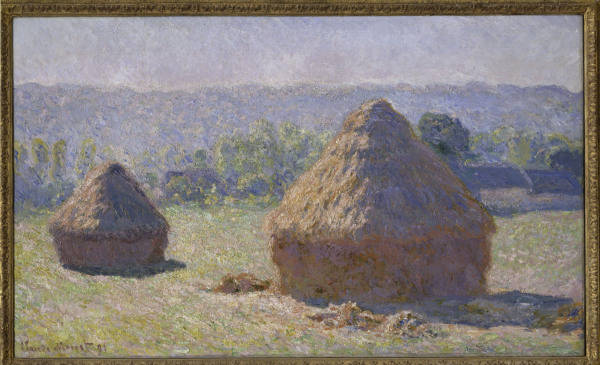 C.Monet, Heuhaufen, Spaetsommer from Claude Monet