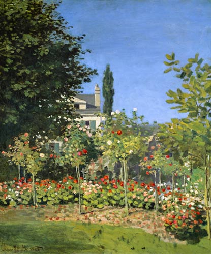 C.Monet, Bluehender Garten from Claude Monet