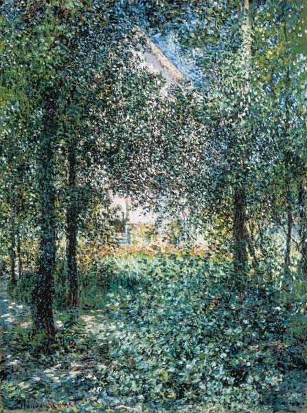 Gebüsch im Garten von Argenteuil from Claude Monet
