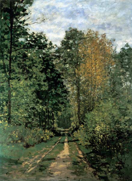 Waldweg from Claude Monet