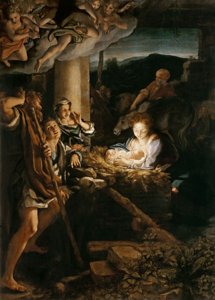 Die Heilige Nacht from Correggio (eigentl. Antonio Allegri)