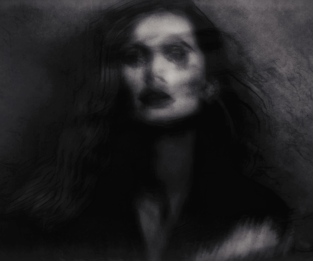 Eine stille Dunkelheit (Porträt) from Dalibor Davidovic