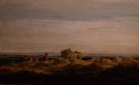The Hayfield from David Cox