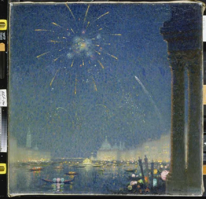 Feuerwerk beim Karneval in Venedig from David Ericson