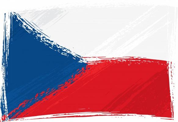 Grunge Czech Republic flag from Dawid Krupa