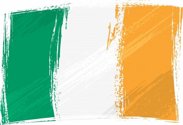 Grunge Ireland flag from Dawid Krupa